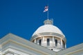 State capitol in Montgomery, Alabama Royalty Free Stock Photo