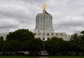 State Capitol in Salem, the Capital City of Oregon Royalty Free Stock Photo