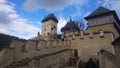 state castle Karlstejn Czech Republic Royalty Free Stock Photo