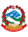 State Emblem of Nepal Royalty Free Stock Photo