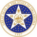 State Emblem of Oklahoma. USA