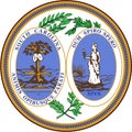 State Emblem of South Carolina. USA