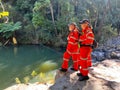 State Emergency Service volunteer s team in Queensland Australia