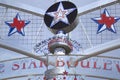 State Fair Texas sign ,star, map Royalty Free Stock Photo