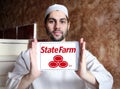 State Farm insurance logo Royalty Free Stock Photo
