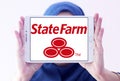 State Farm insurance logo Royalty Free Stock Photo