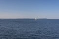 State ferry crossing Puget Sound Royalty Free Stock Photo