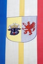 State flag of the province Mecklenburg-Vorpommern