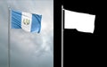 State flag of the Republic of Guatemala withalpha channel