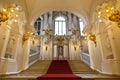 The State Hermitage Museum, grand staircase Royalty Free Stock Photo