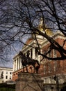 State house of Massachusetts in Boston Royalty Free Stock Photo