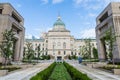 State House Tour Office in Indianapolis Indiana During Summer