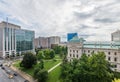 State House Tour Office in Indianapolis Indiana During Summer