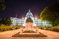 State of mississippi state capitol building in Jackson downtown Royalty Free Stock Photo