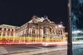 State Opera in Vienna Austria at night Royalty Free Stock Photo