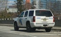 State Police Traffic on a Highway. Police Cruiser. - Image Royalty Free Stock Photo