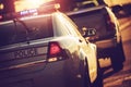 State Police Traffic Stop Royalty Free Stock Photo