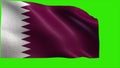 State of Qatar, Flag of Qatar - LOOP