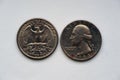 State Quarter 25 Cents - 1/4 Dollar USA