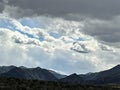 State Route Highway 87 scenic landscape view from Phoenix, Arizona to Payson Arizona, United States Royalty Free Stock Photo