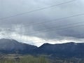 State Route Highway 87 scenic landscape view from Phoenix, Arizona to Payson Arizona, United States