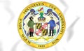 State Seal of Maryland, USA.