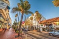 State street in downtown Santa Barbara