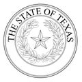 The State Of Texas Seal Royalty Free Stock Photo