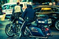 State Trooper on Motorcycle Royalty Free Stock Photo