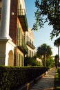 Stately Antebellum homes in Charleston, South Carolina Royalty Free Stock Photo