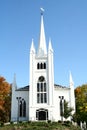 Stately New England Church Royalty Free Stock Photo