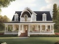 Stately Splendor: Majestic Classic Home Picture to Bring Grandeur to Your Space