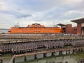 Staten Island Ferry port Royalty Free Stock Photo