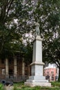 Vertical Iredell County Confederate Memorial Royalty Free Stock Photo