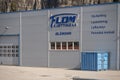 Exterior of Flom Kjetting warehouse..