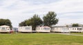 Static caravan Holiday Park Royalty Free Stock Photo