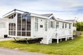 Static Caravan Royalty Free Stock Photo