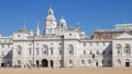 Static shot of the back of Whitehall and Horseguards Parade