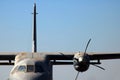 CASA 235 ON DISPLAY AT SAAF MUSEUM Royalty Free Stock Photo