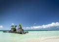 station 2 beach area of boracay tropical paradise island philippines