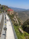 Station of cableway Montserrat-Aeri