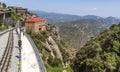 Station of cableway Montserrat-Aeri