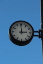 Station clock Royalty Free Stock Photo