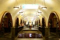 The station hall of metro in Moscow