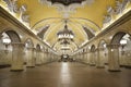 Station of the Moscow metro Komsomolskaya