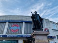 Tooting Broadway is a London Underground station in Tooting in the London Borough of Wandsworth, South London. Royalty Free Stock Photo