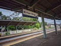 Station Pasar Minggu Rail Electric Royalty Free Stock Photo