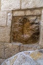 Station 5 of the Stations of the Cross in Via Dolorosa