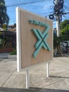 Station x sign bord