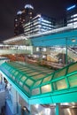 Station of the Yurikamome elevated monorail in Odaiba